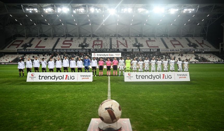 Trendyol 1. Lig: Altay 1-0 Şanlıurfaspor