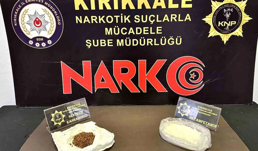 Kırıkkale'de uyuşturucu operasyonu: 2 tutuklama