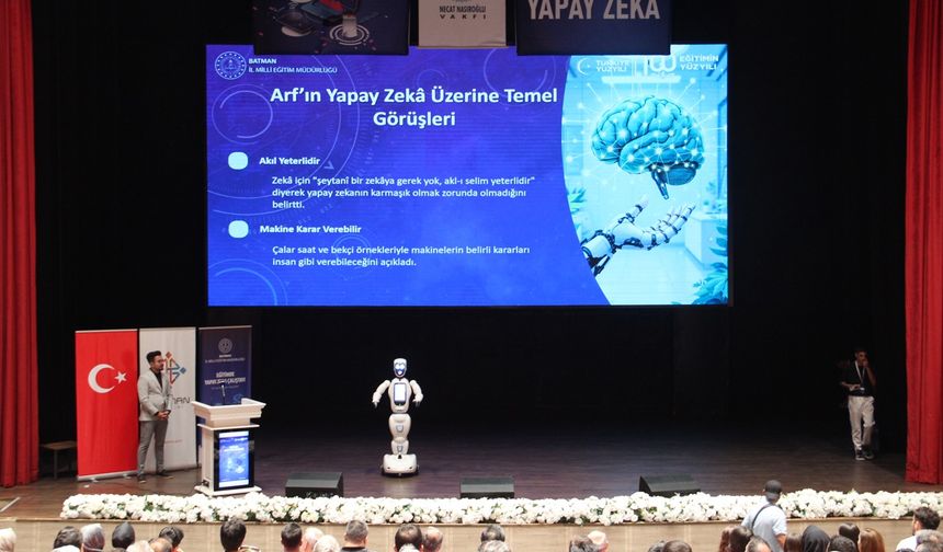 Batman'da "Eğitimde Yapay Zekâ Çalıştayı" gerçekleştirildi