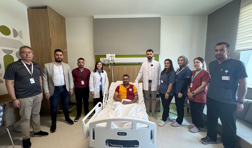 Gaziantep'te ilk defa kalça artroskopisi ameliyatı yapıldı