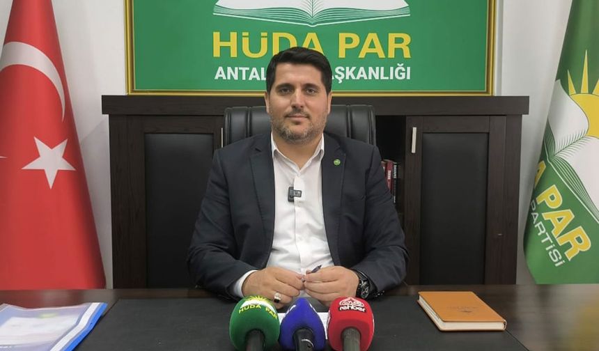HÜDA PAR İl Başkanı Durmaz: Emeklilerin projelere ulaşımı ücretsiz olmalı