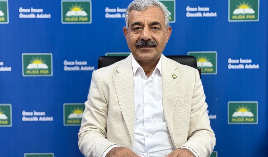 HÜDA PART Batman İl Başkanı Şahin'den "Emekliler Günü" mesajı
