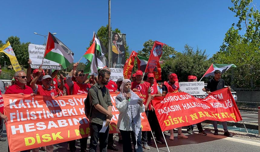 İşgal rejimi ve ABD İstanbul'da protesto edildi
