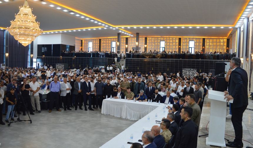 Mardin'de 8 yıllık husumet yapılan törenle sona erdi