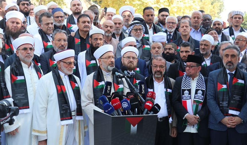 Âlimlerden "İslâmî ve İnsanî Bir Sorumluluk: Gazze" beyanı