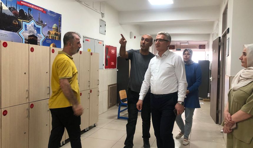 Batman'da okul binalarında yer değişikliği