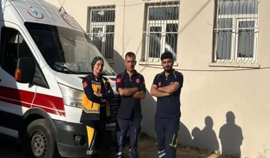 Çaytepe köyüne 112 acil sağlık istasyonu kuruldu