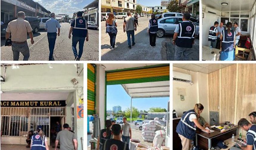 Gaziantep'te fıstık toptancılarına denetim