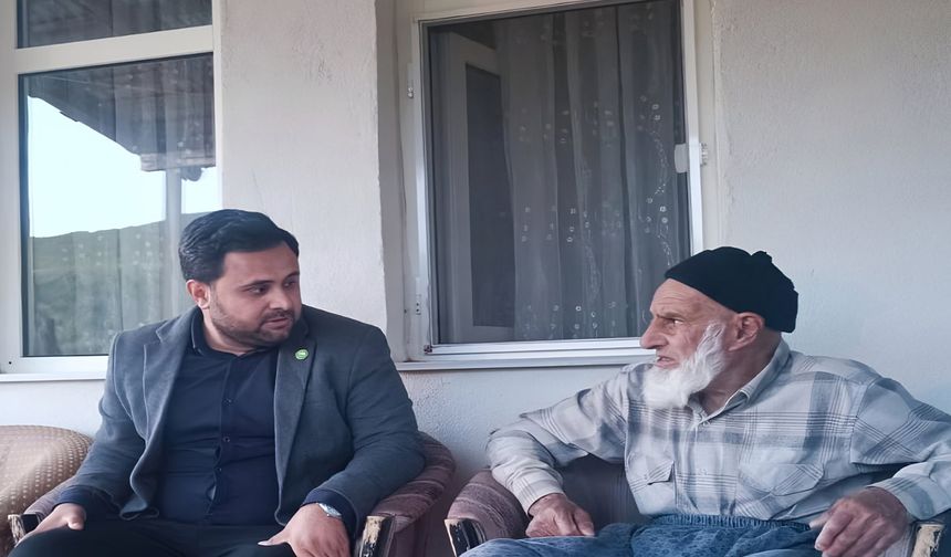 HÜDA PAR Genç İlçe Başkanlığı’ndan Ardıçdibi köyüne ziyaret