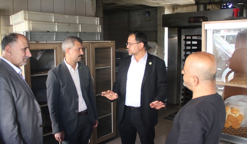 HÜDA PAR Genel Başkan Yardımcısı Oğraş, Adaklı ilçesinde