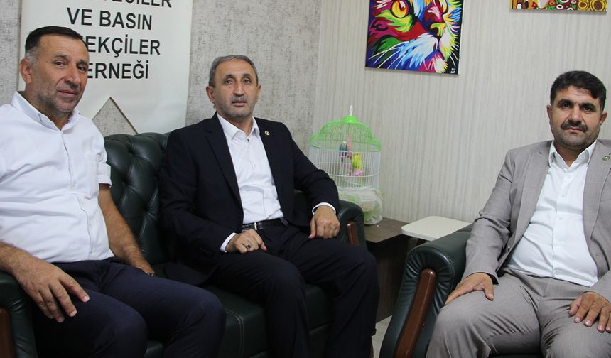 HÜDA PAR Milletvekili Demir'den basın ziyareti