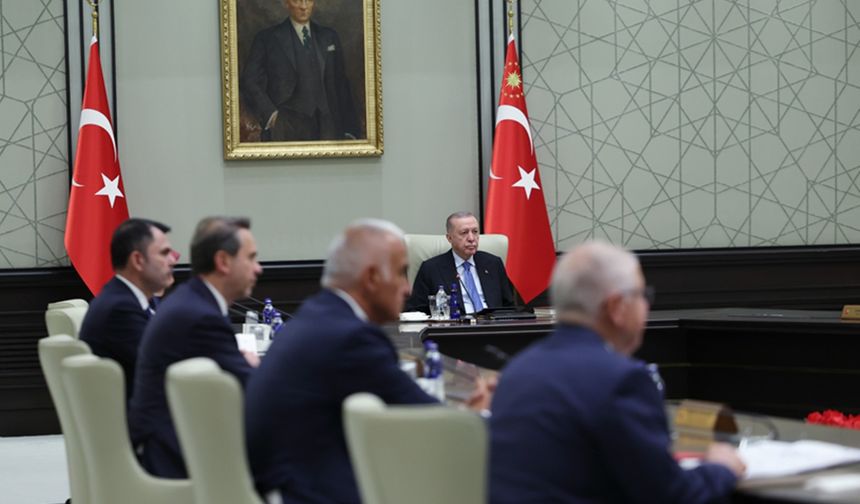 Kabine Toplantısı başladı