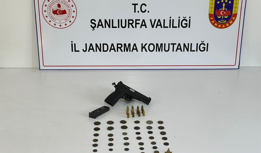 Şanlıurfa’da tarihi eser operasyonu