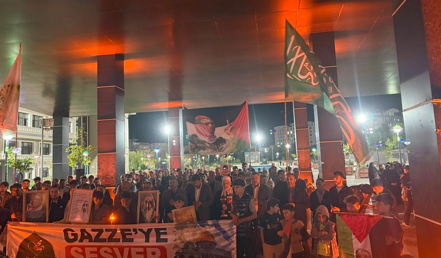Muş'tan Sumud Filosuna destek açıklaması