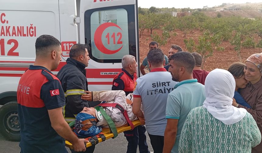 Siirt’te trafik kazası: 3’ü aynı aileden 4 kişi yaralandı