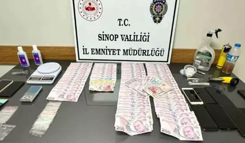 Sinop'ta uyuşturucu operasyonu: 6 tutuklama