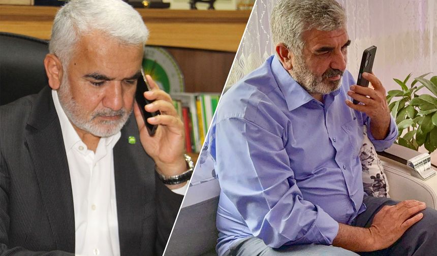 HÜDA PAR Genel Başkanı Yapıcıoğlu, Rojin Kabaiş'in babasıyla görüştü