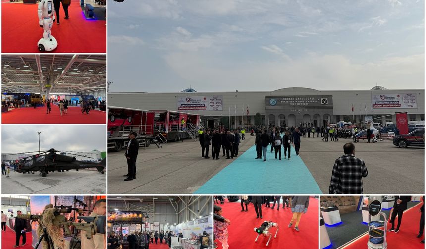 Konya’da “8. Savunma Sanayi Tedarikçi Buluşmaları” fuarına yoğun ilgi