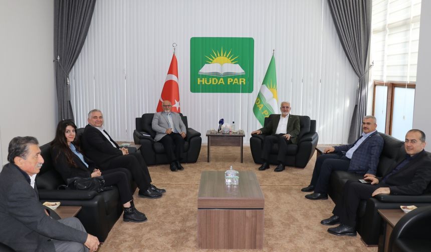 Liberal Parti Genel Başkanı Gülabi'den HÜDA PAR Genel Başkanı Yapıcıoğlu'na ziyaret