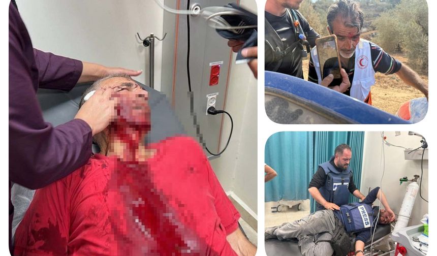 Yahudi çetelerden Filistinli çiftçilere vahşi saldırı