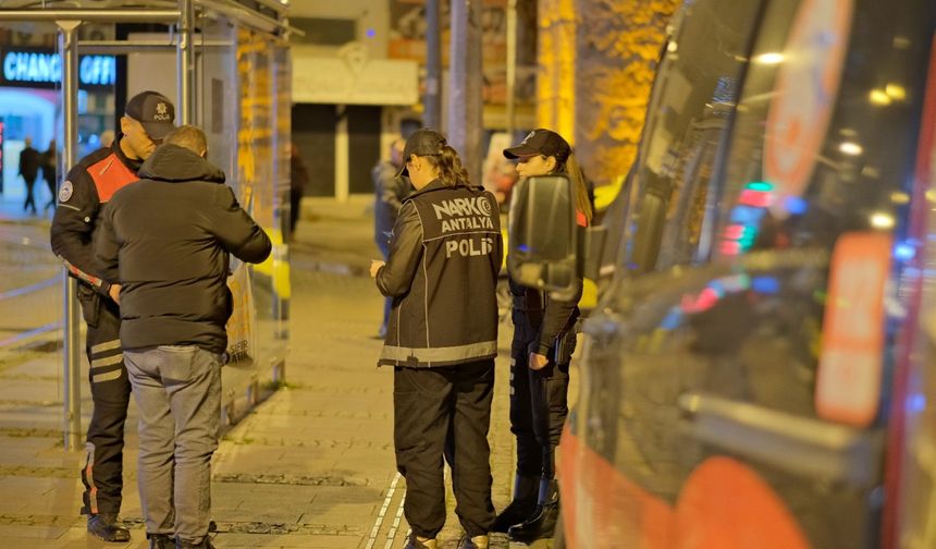 Antalya’da son bir haftada 1834 kişi yakalandı
