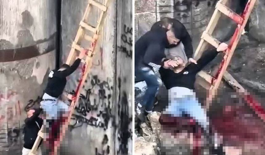 Batı Şeria'da işgalcilerin saldırıları: Filistinli işçi şehit, 9 yaralı