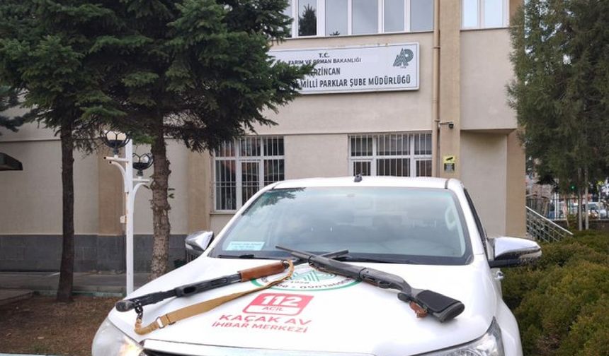 Erzincan’da yaban keçisi avlayanlara 975 bin lirayı aşkın ceza 
