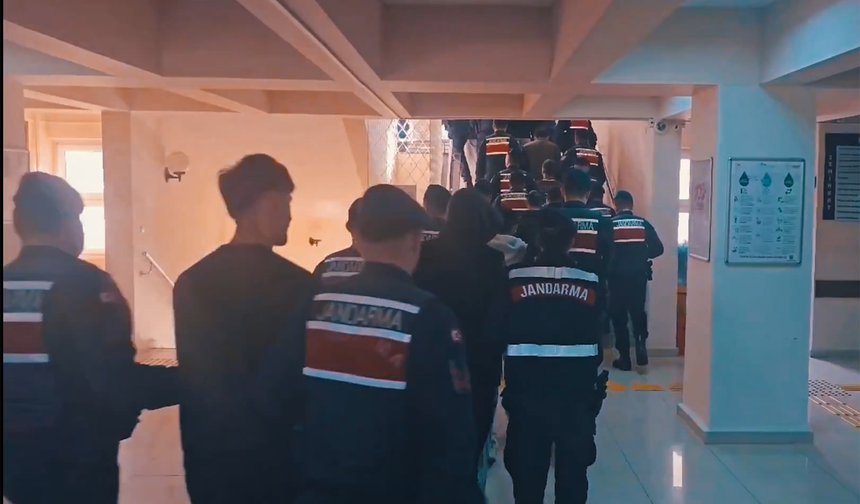 9 ilde organize suç örgütlerine operasyon: 65 tutuklama