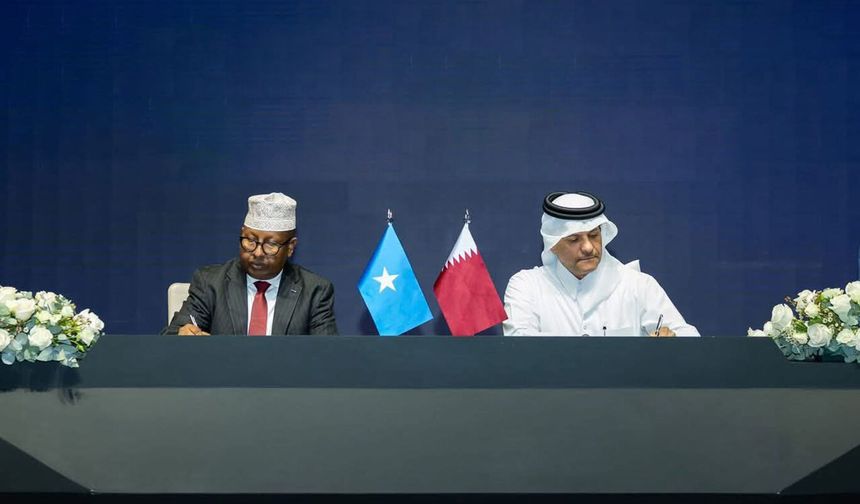 Katar ile Somali savunma alanında işbirliği anlaşması imzaladı
