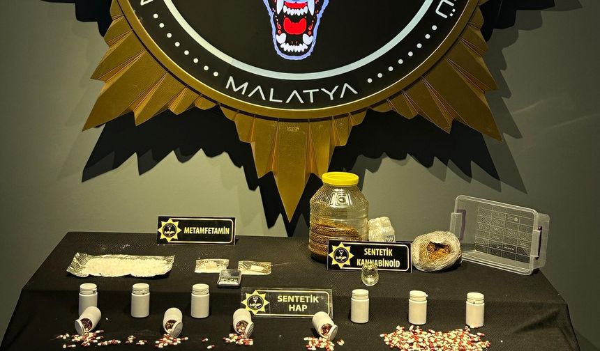 Malatya'da torbacılara operasyon: 13 tutuklama