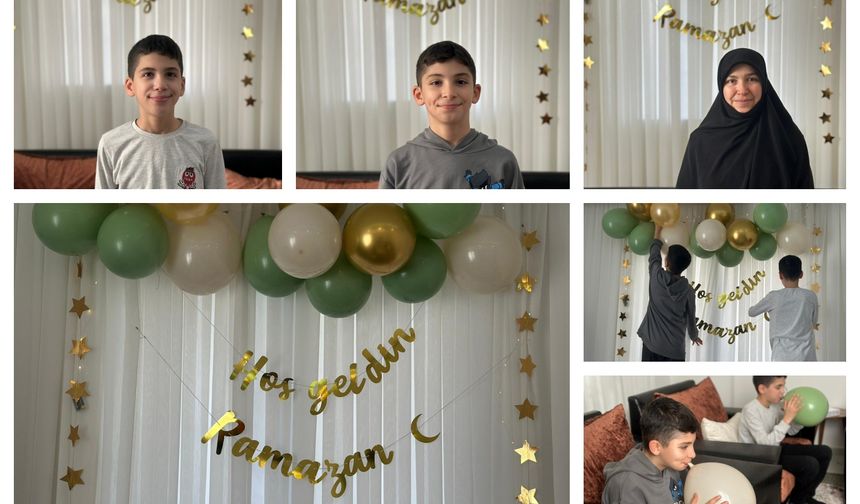 Adana’da rahmet ayı Ramazan için evlerini süslediler
