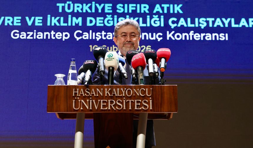 Bakan Yumaklı: Atığı kaynakta engellemek israfla mücadelenin temelidir