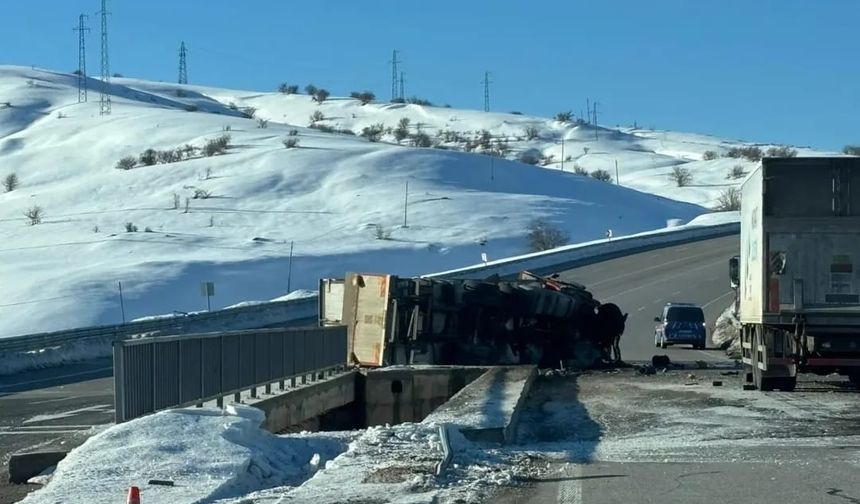 Bingöl'de trafik kazası: 1 yaralı