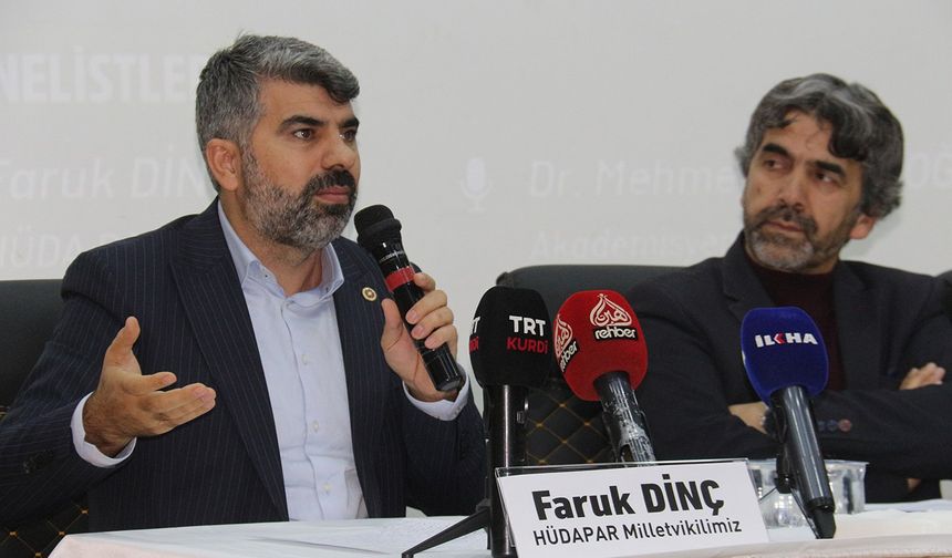 Dinç: Dillere düşmanlık fıtrata ve Allah'ın taksimatına düşmanlıktır