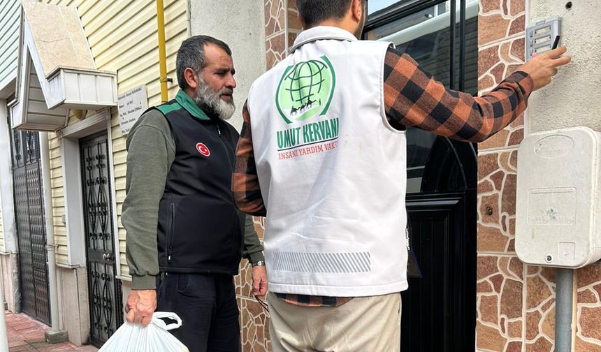 Eskişehir'de iyilik seferberliği: Umut Kervanı şubat ayına "umut"la başladı