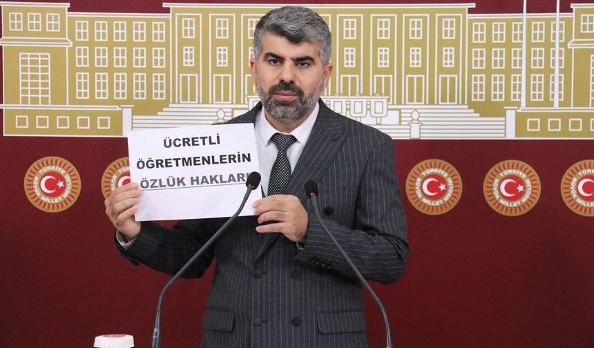 HÜDA PAR Milletvekili Dinç: Bedelli askerlikte kışla zorunluluğu olmamalı