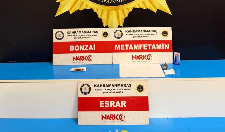 Kahramanmaraş'ta uyuşturucu operasyonu: 2 tutuklama