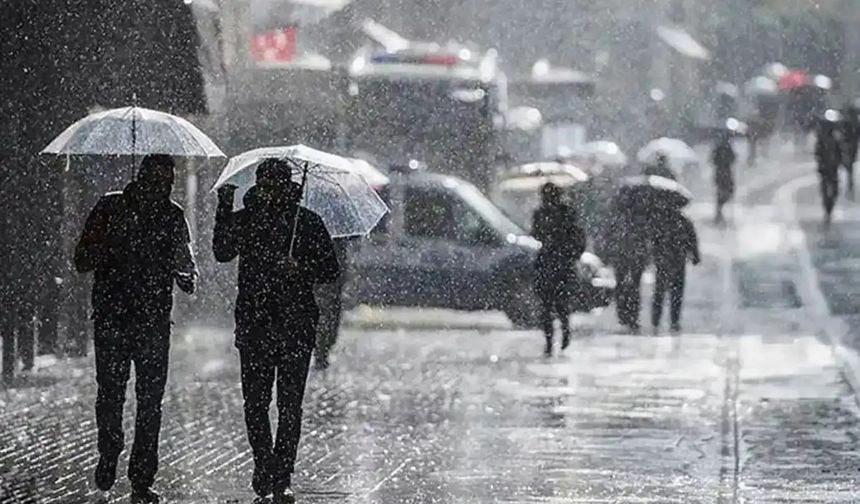 Meteorolojiden bazı bölgeler için sağanak ve kar uyarısı