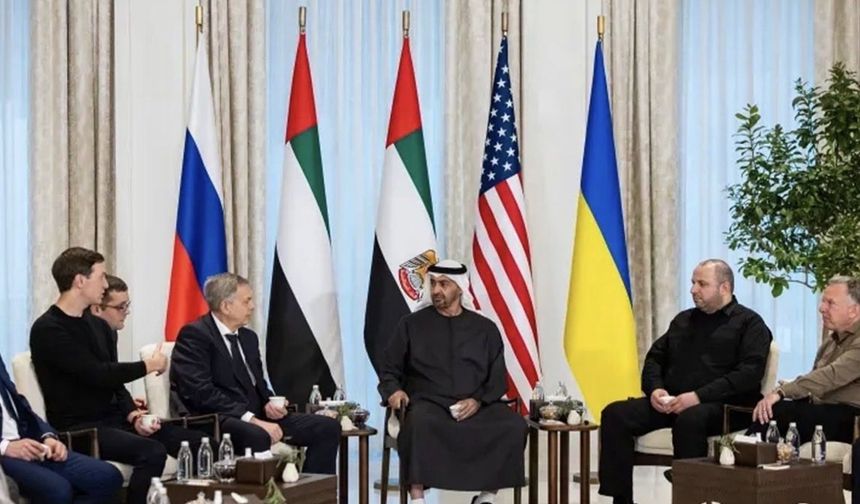 Rusya ve Ukrayna, ABD arabuluculuğunda Abu Dabi'de 2. tur görüşmelere başladı.