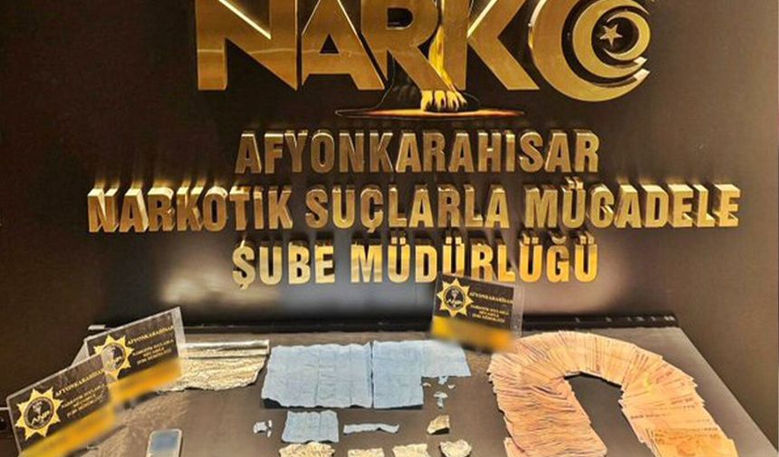 Afyonkarahisar’da narkotik operasyonu: 2 kişi tutuklandı