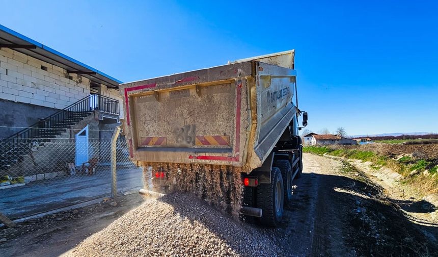 Battalgazi’de yol çalışmaları sürüyor