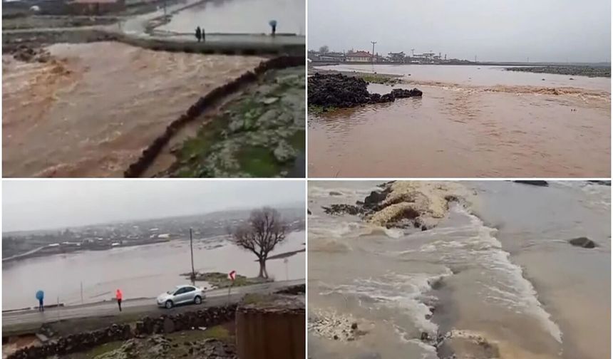 Diyarbakır’da sağanak yağış taşkınlara neden oldu