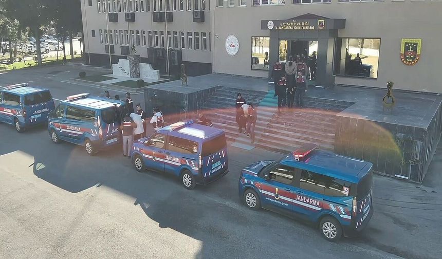 Gaziantep merkezli 8 ilde siber dolandırıcılık operasyonu: 21 gözaltı, 14 tutuklama