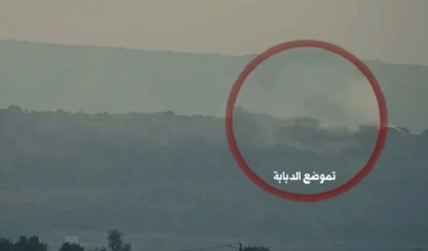 Lübnan Hizbullahı: İşgal tankını ve İHA'sını hedef aldık