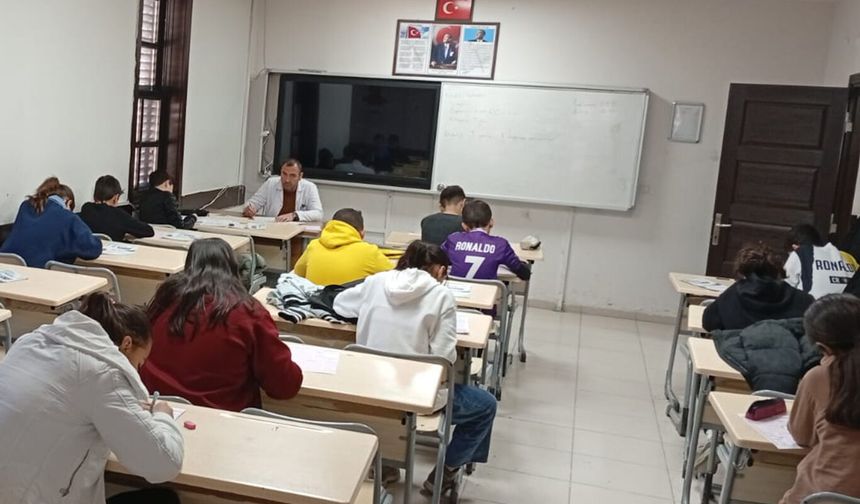 Malatya Büyükşehir Belediyesinden öğrencilere izleme ve değerlendirme sınavı