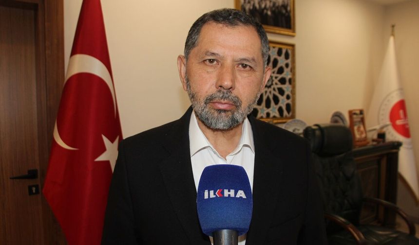 Mardin İl Müftüsü Türkmen: İtikaf, ağyarı bırakıp Allah'ı merkeze almaktır