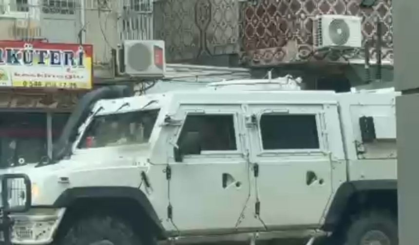 NATO unsurlarına ait zırhlı konvoyu Mardin’de görüldü 