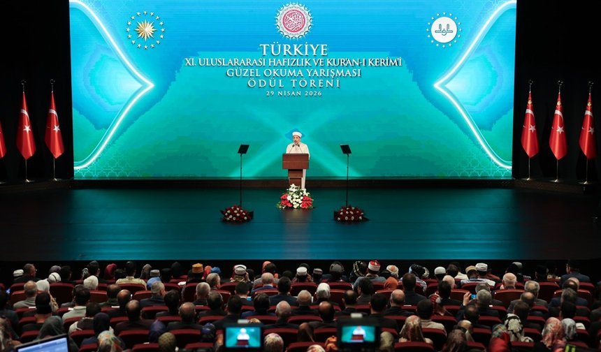 11. Uluslararası Hafızlık Yarışması'nın ödülleri verildi