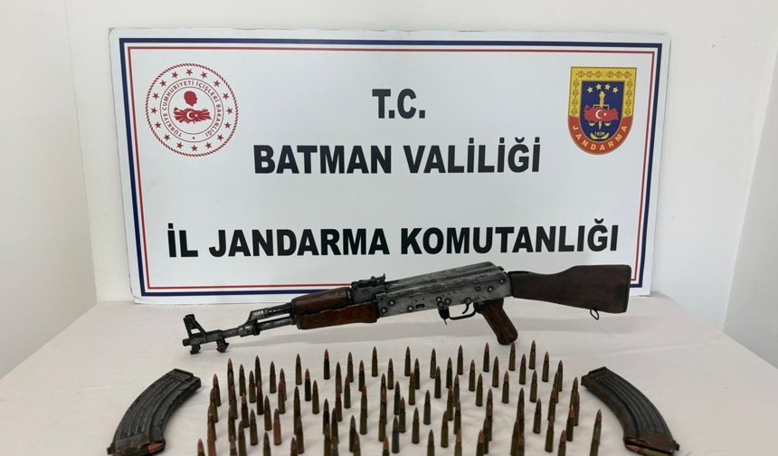 Batman'da ruhsatsız silah operasyonu: 2 tutuklama