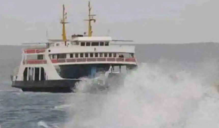 Fırtına nedeniyle Gökçeada ve Bozcaada seferleri iptal edildi